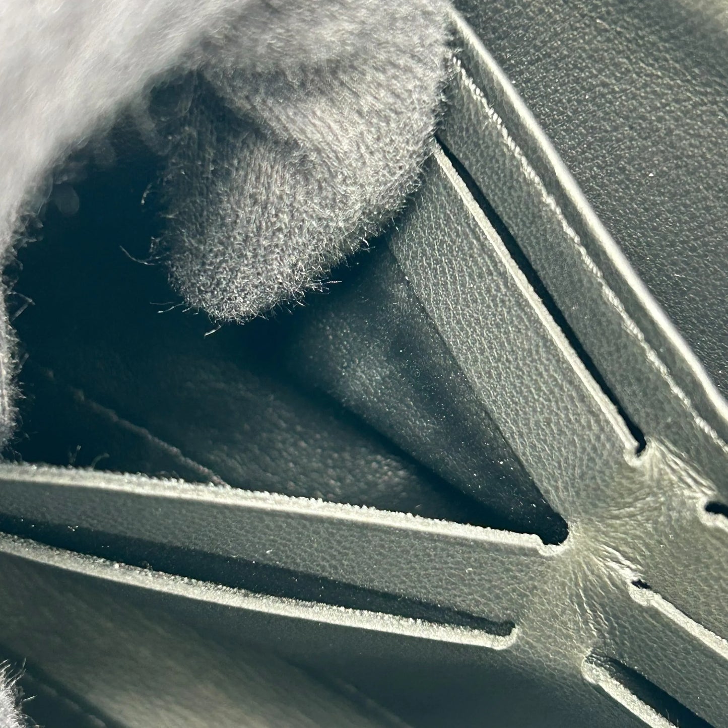 Louis Vuitton モノグラム ラムレザー クッサン ジッピーウォレット 長財布 ロングウォレット - ブラック