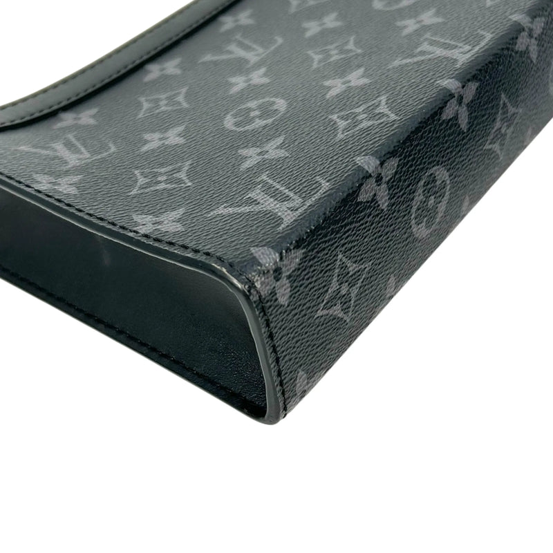 Louis Vuitton ガストン ウェアラブルウォレット モノグラム エクリプス キャンバス ショルダーバッグ - ブラック