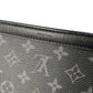 Louis Vuitton ガストン ウェアラブルウォレット モノグラム エクリプス キャンバス ショルダーバッグ - ブラック