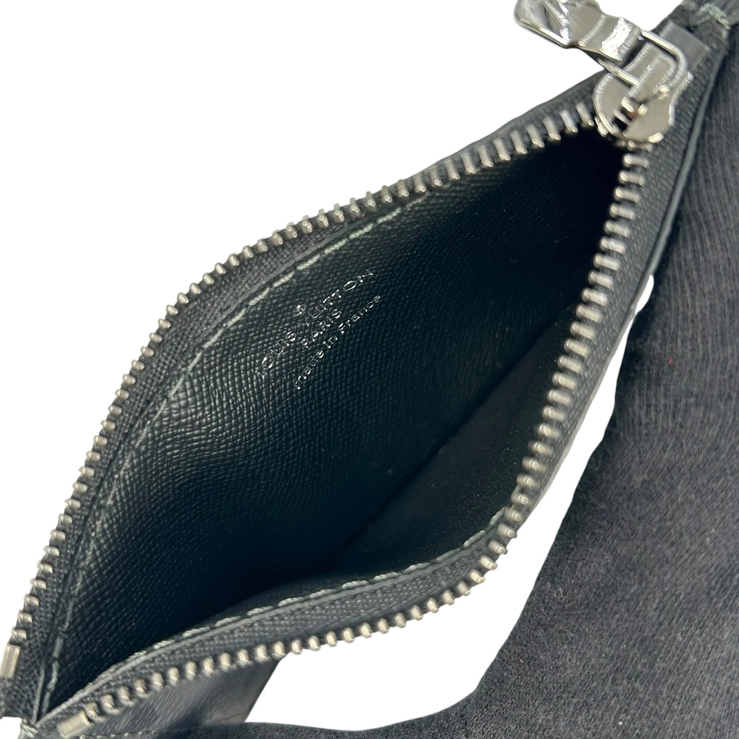 Louis Vuitton ガストン ウェアラブルウォレット モノグラム エクリプス キャンバス ショルダーバッグ - ブラック