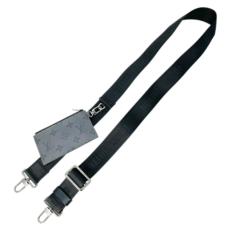 Louis Vuitton ガストン ウェアラブルウォレット モノグラム エクリプス キャンバス ショルダーバッグ - ブラック