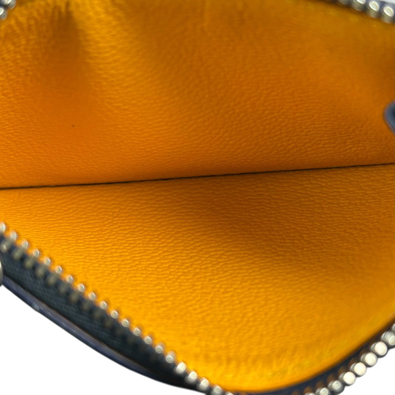 GOYARD Bourbon Fragment Case Card Case - Navy 