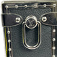 Louis Vuitton Calfskin Leather Side Trunk PM with Silver Hardware Handbag/Shoulder Bag - Black 