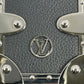 Louis Vuitton Calfskin Leather Side Trunk PM with Silver Hardware Handbag/Shoulder Bag - Black 