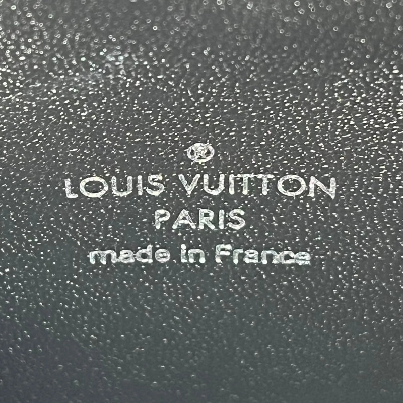 Louis Vuitton Calfskin Leather Side Trunk PM with Silver Hardware Handbag/Shoulder Bag - Black 