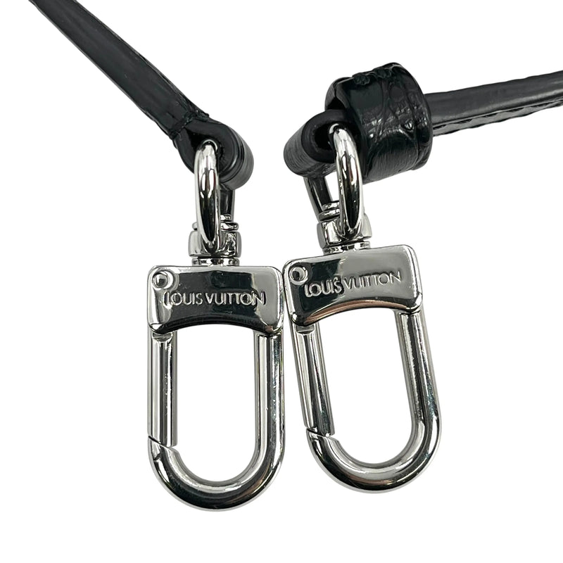 Louis Vuitton Calfskin Leather Side Trunk PM with Silver Hardware Handbag/Shoulder Bag - Black 