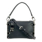 Louis Vuitton Calfskin Leather Side Trunk PM with Silver Hardware Handbag/Shoulder Bag - Black 