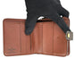 Louis Vuitton Monogram Canvas Compact Zip Bifold Wallet - Brown 