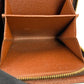 Louis Vuitton Monogram Canvas Compact Zip Bifold Wallet - Brown 