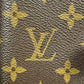 Louis Vuitton Monogram Canvas Compact Zip Bifold Wallet - Brown 