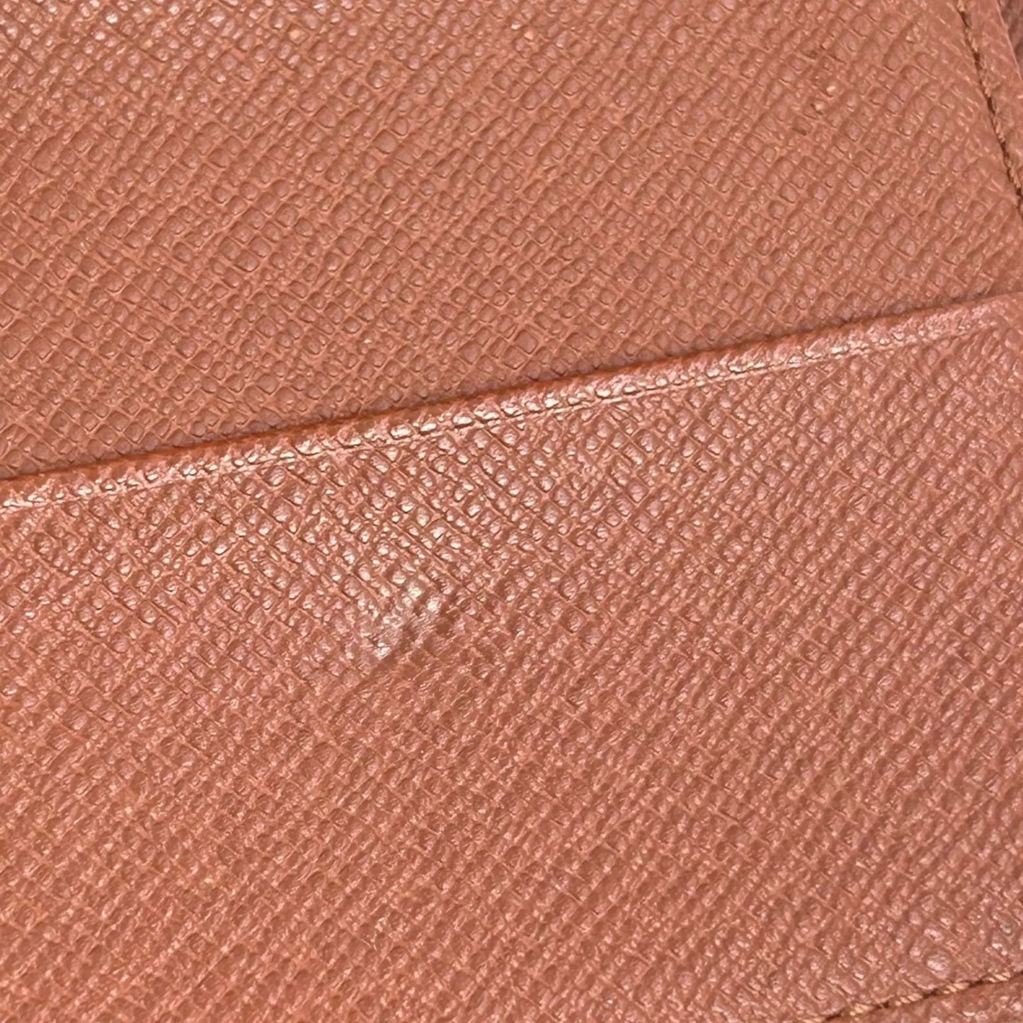 Louis Vuitton Monogram Canvas Compact Zip Bifold Wallet - Brown 