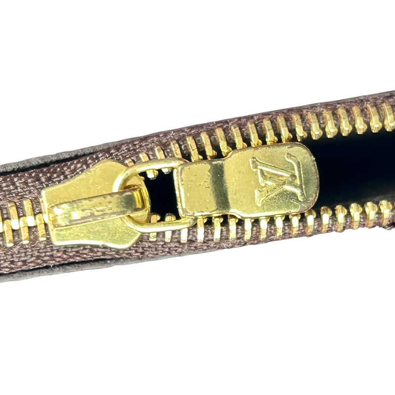 Louis Vuitton Monogram Canvas Portefeuille Clemence Fuchsia Long Wallet - Brown 