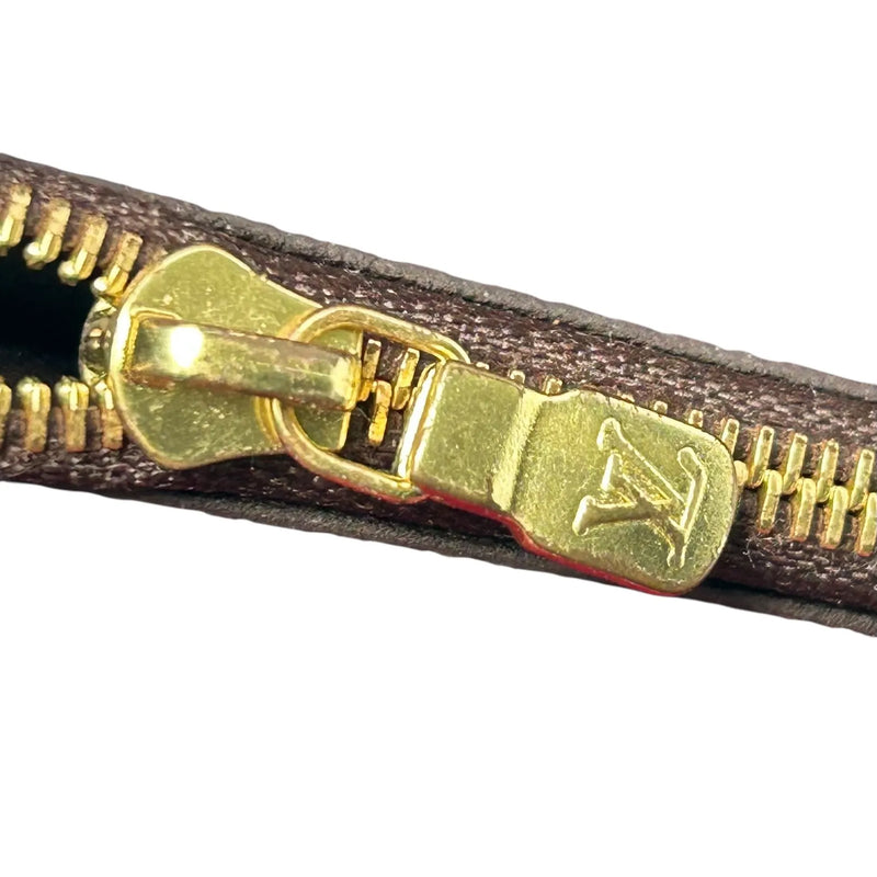 Louis Vuitton Monogram Canvas Portefeuille Clemence Fuchsia Long Wallet - Brown 