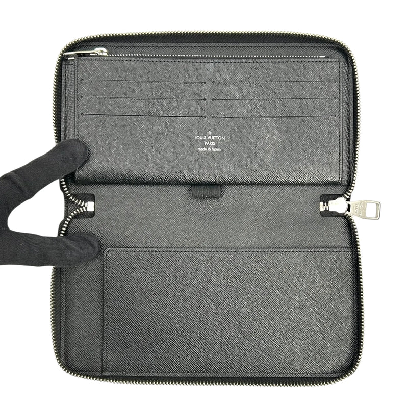 Louis Vuitton Damier Graphite Zippy Organizer Long Wallet - Gray 