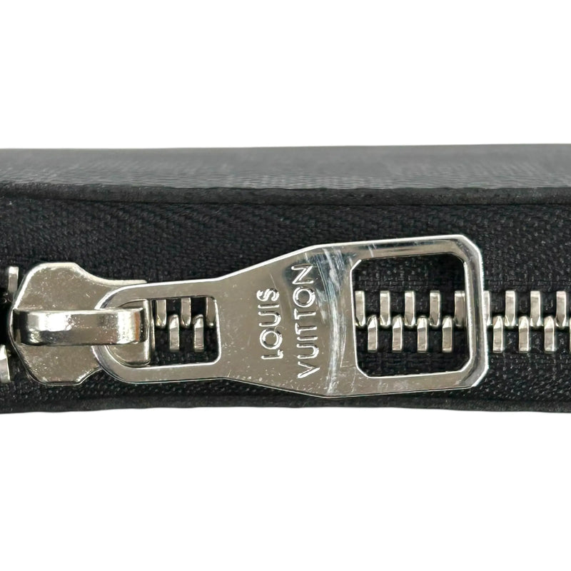 Louis Vuitton Damier Graphite Zippy Organizer Long Wallet - Gray 