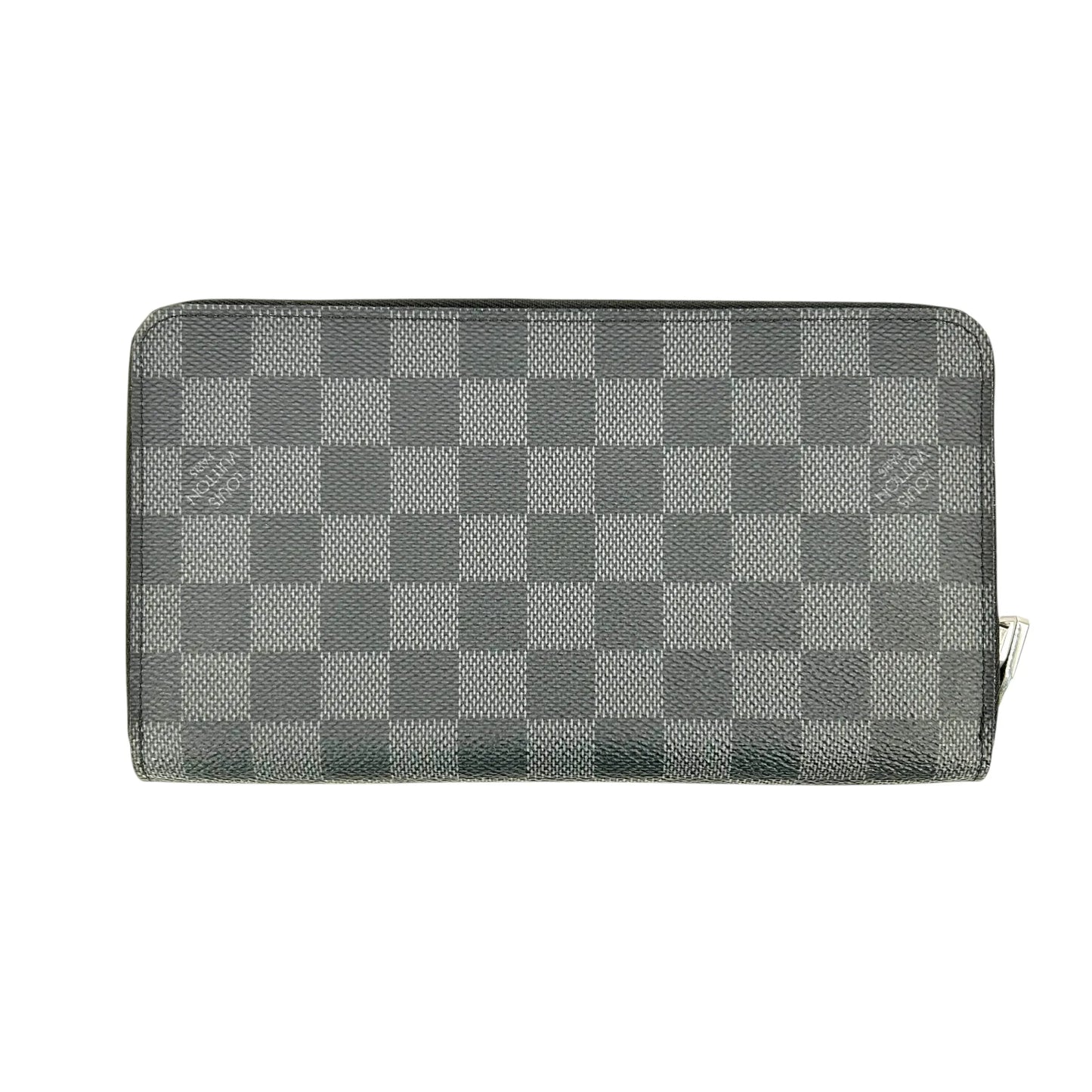 Louis Vuitton Damier Graphite Zippy Organizer Long Wallet - Gray 