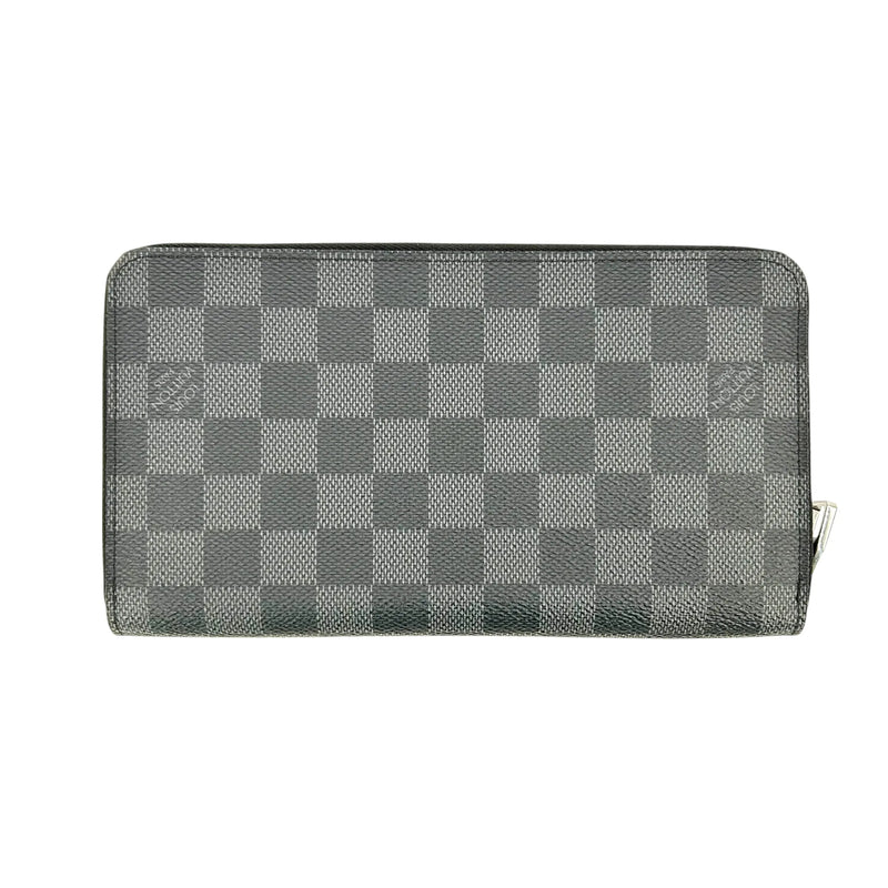 Louis Vuitton Damier Graphite Zippy Organizer Long Wallet - Gray 