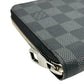 Louis Vuitton Damier Graphite Zippy Organizer Long Wallet - Gray 