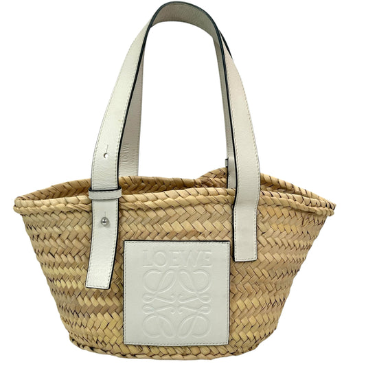 LOEWE Mini Gate Bag Raffia Leather Basket Bag