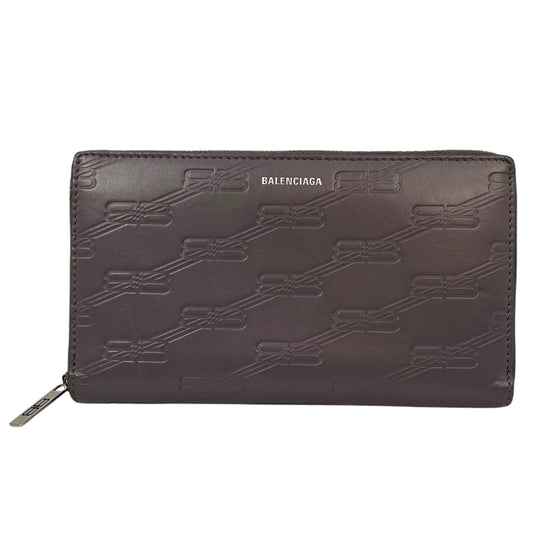 BALENCIAGA Long Wallet Monogram BB 717787