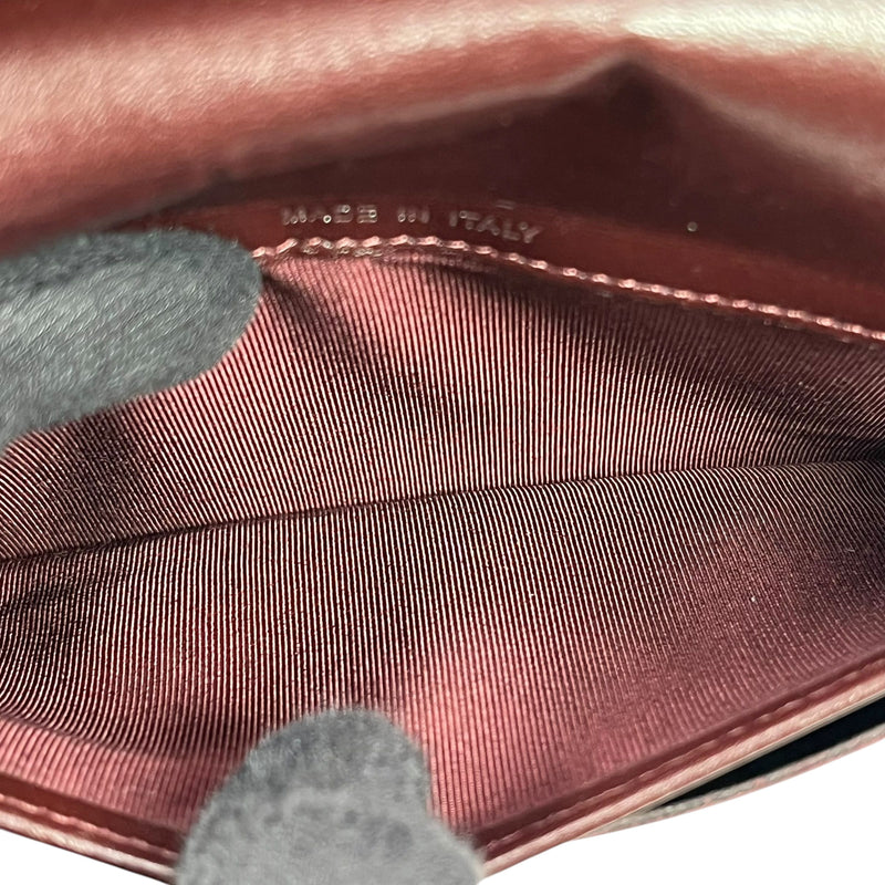 CHANEL Matelasse Quilted Leather Long Wallet - Black