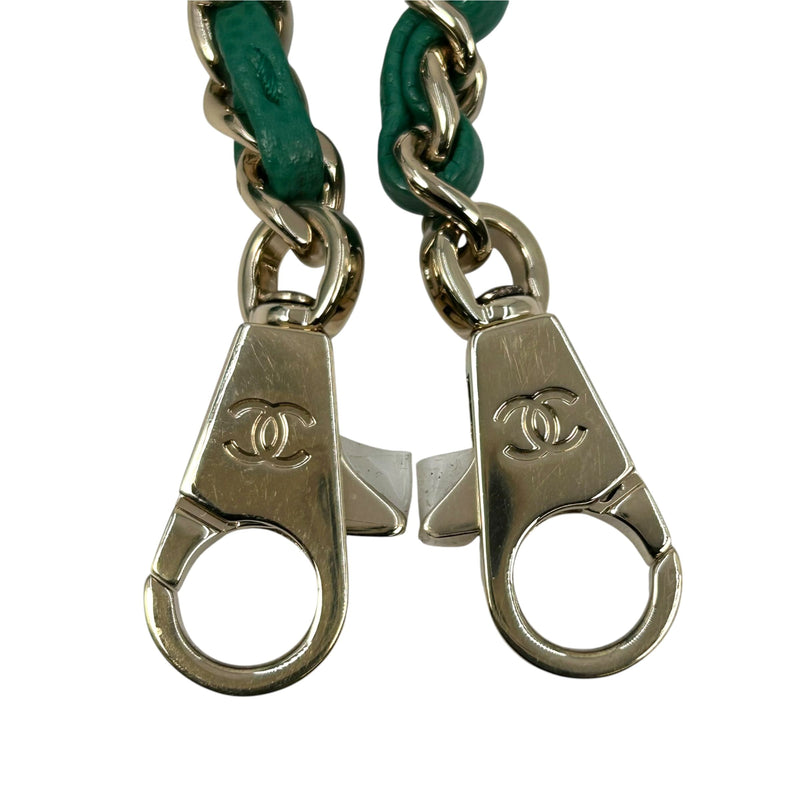 【中古】CHANEL ココハンドルXS キャビアスキン チェーンショルダー 38282