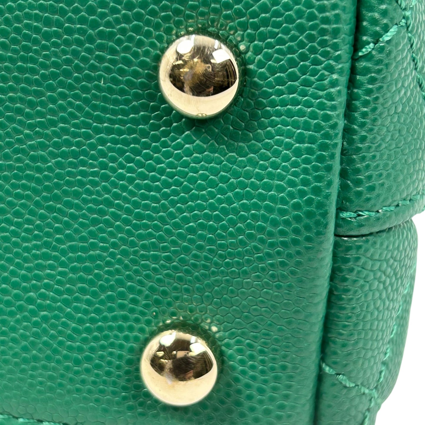 【中古】CHANEL ココハンドルXS キャビアスキン チェーンショルダー 38282