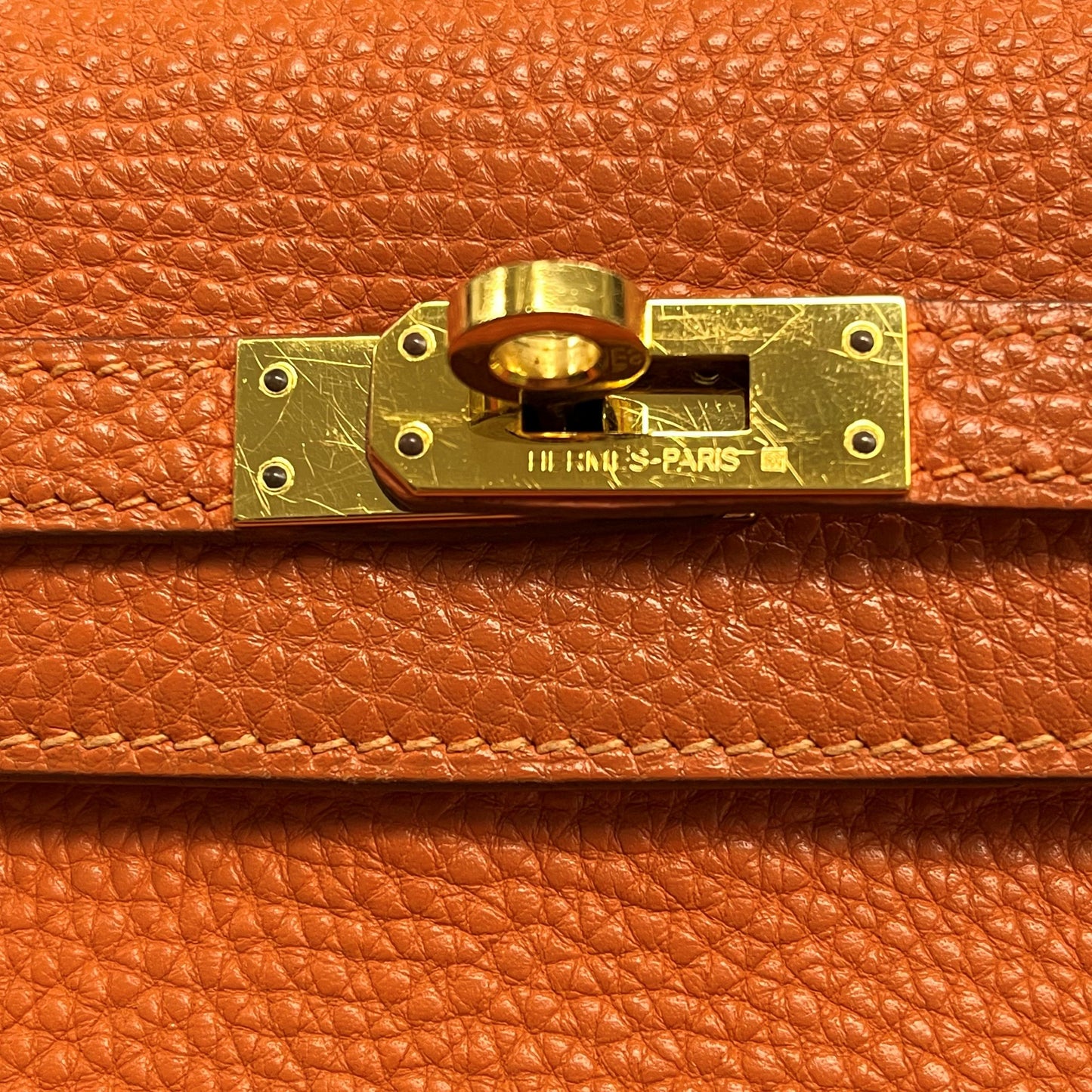 HERMES ケリー25_ゴールド金具_トゴ_38964