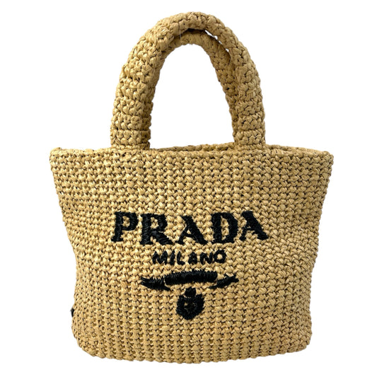 PRADA Raffia Handbag 1BG422