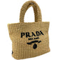 PRADA ラフィア ハンドバッグ_1BG422_38969