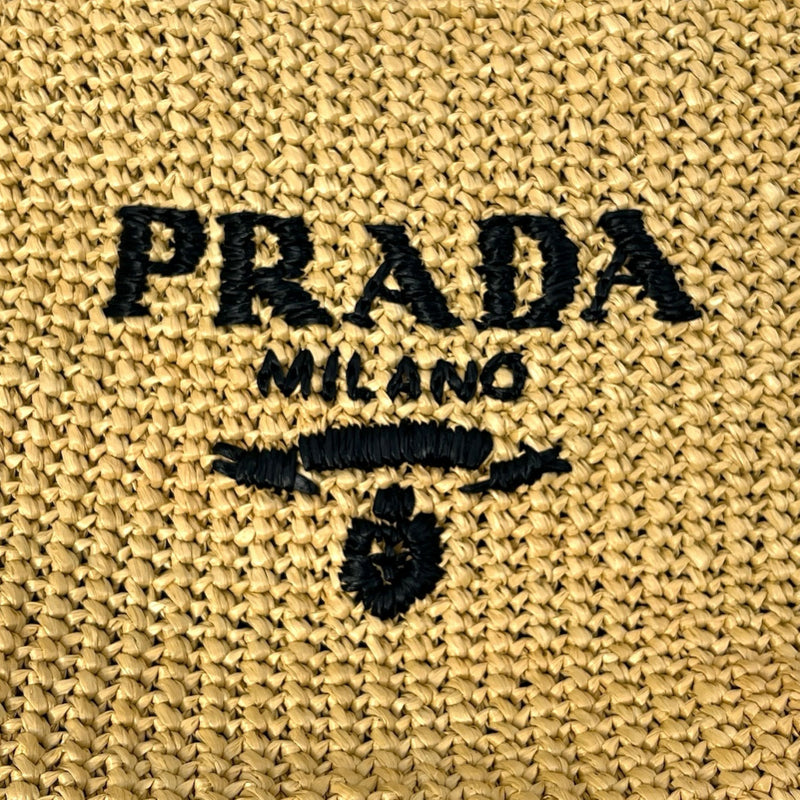 PRADA ラフィア ハンドバッグ_1BG422_38969