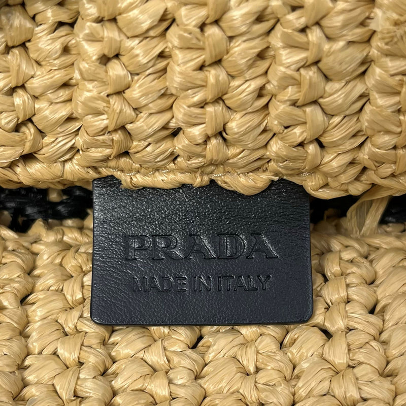 PRADA ラフィア ハンドバッグ_1BG422_38969