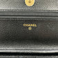 CHANEL チェーンウォレット キャビアスキン_38982