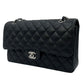 CHANEL_マトラッセ25 ダブルフラップ キャビアスキン_38994