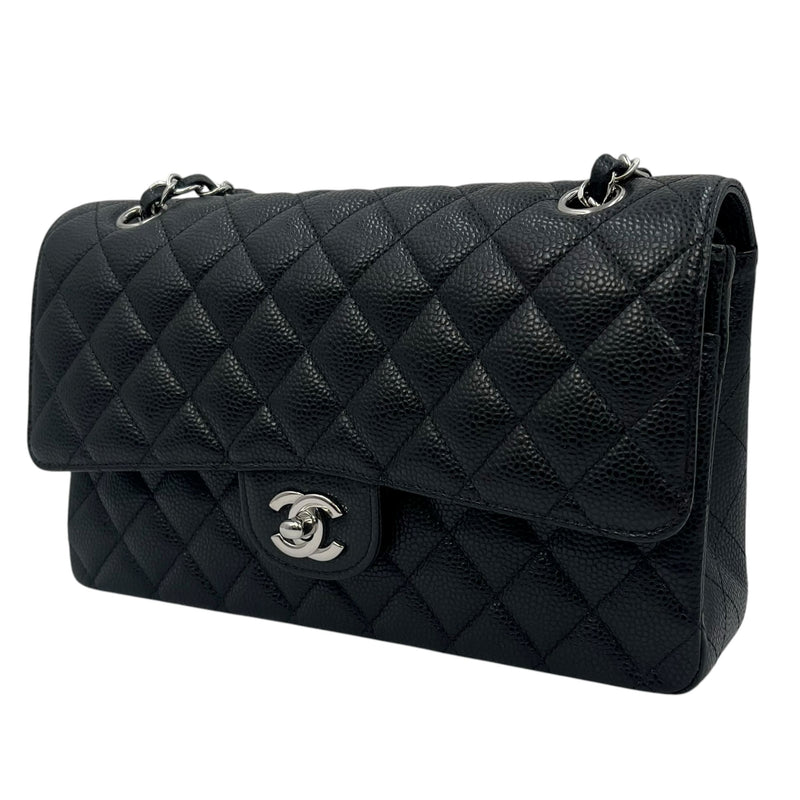 CHANEL_マトラッセ25 ダブルフラップ キャビアスキン_38994