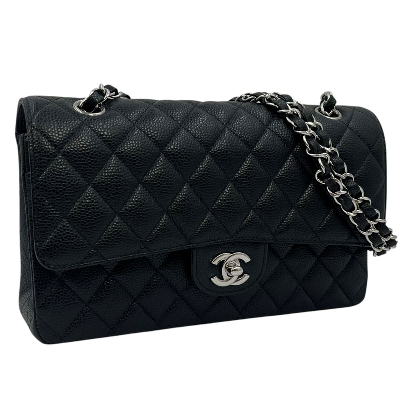 CHANEL_マトラッセ25 ダブルフラップ キャビアスキン_38994