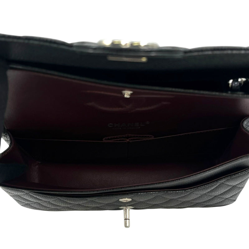 CHANEL_マトラッセ25 ダブルフラップ キャビアスキン_38994