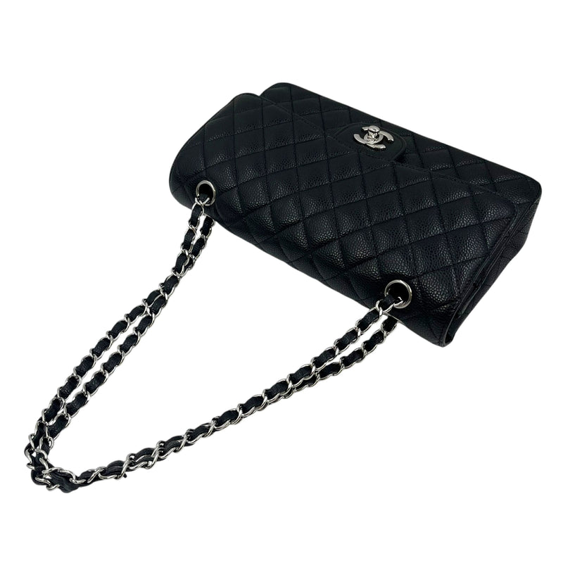 CHANEL_マトラッセ25 ダブルフラップ キャビアスキン_38994