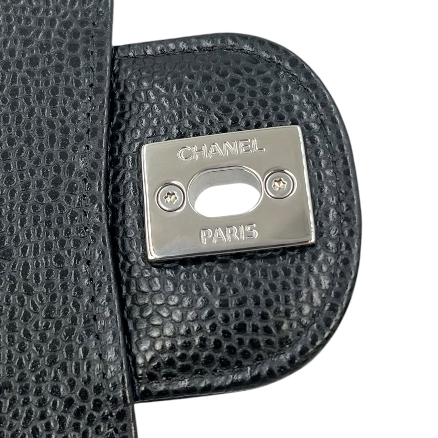 CHANEL_マトラッセ25 ダブルフラップ キャビアスキン_38994