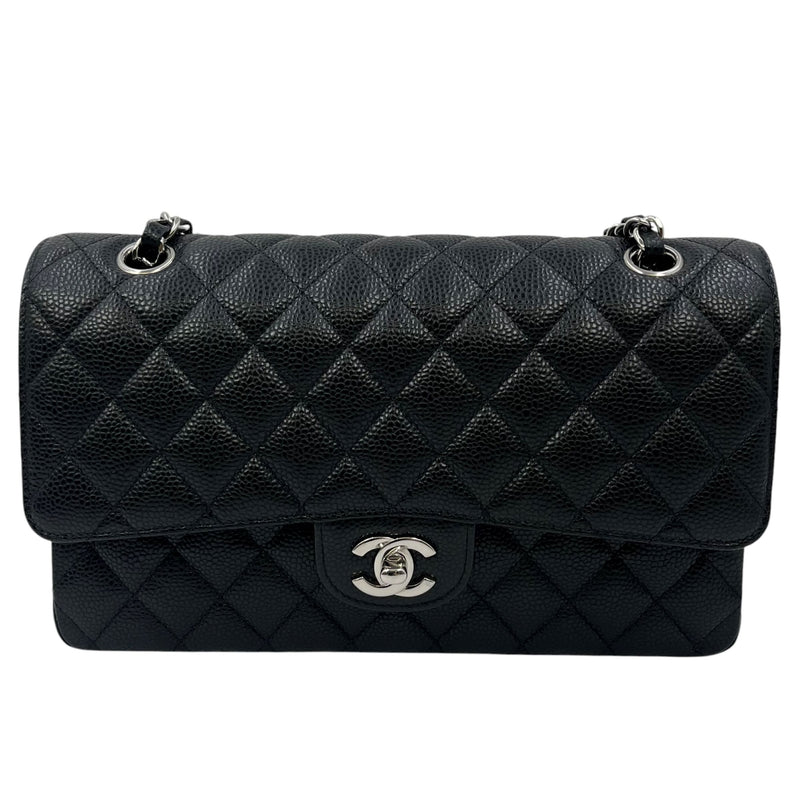 CHANEL_マトラッセ25 ダブルフラップ キャビアスキン_38994