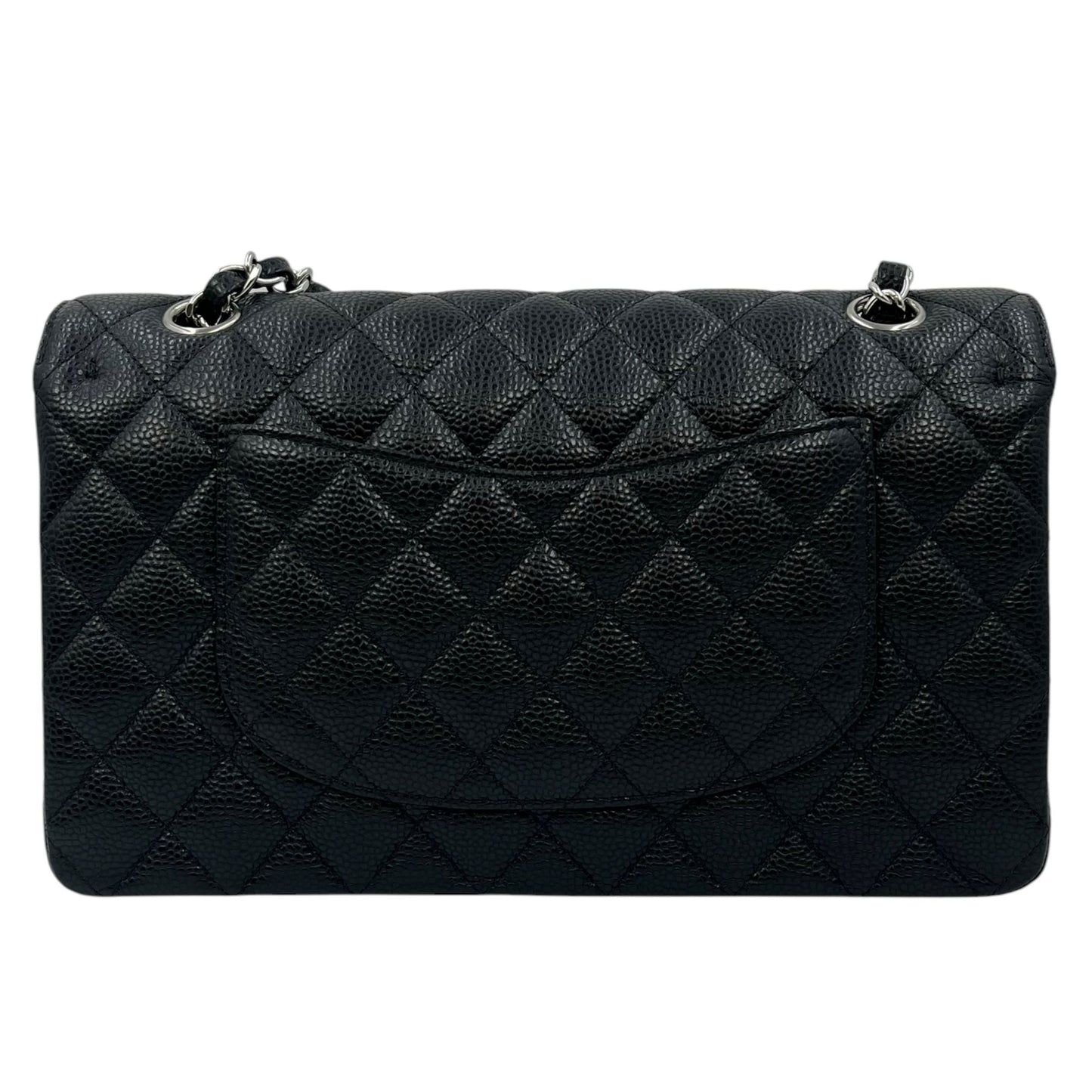 CHANEL_マトラッセ25 ダブルフラップ キャビアスキン_38994