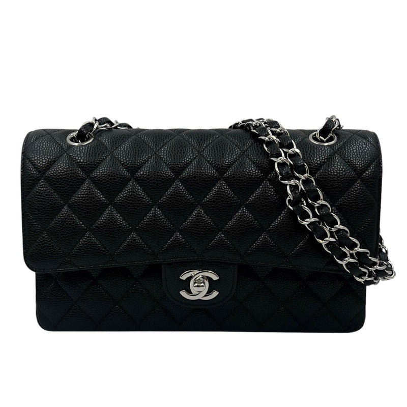 CHANEL_マトラッセ25 ダブルフラップ キャビアスキン_38994