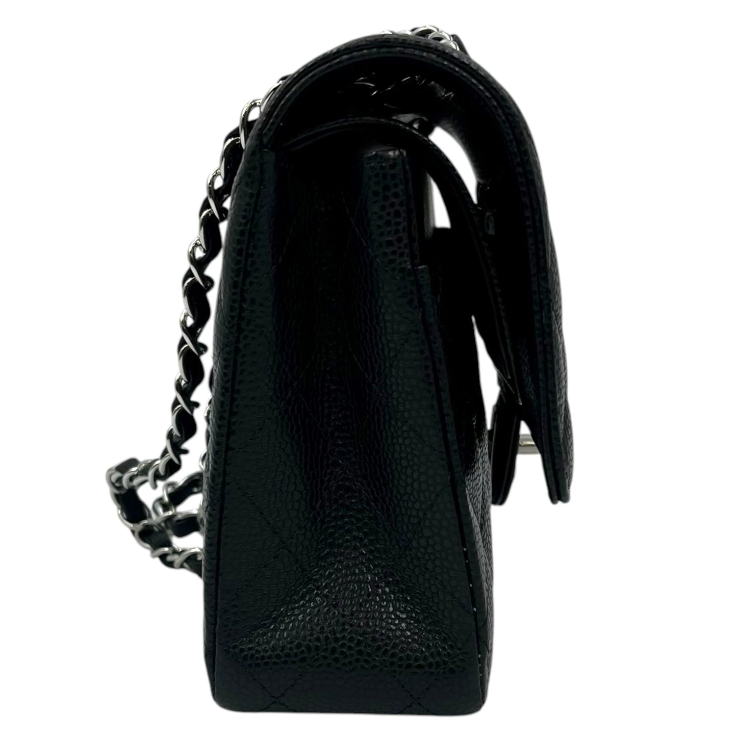 CHANEL_マトラッセ25 ダブルフラップ キャビアスキン_38994