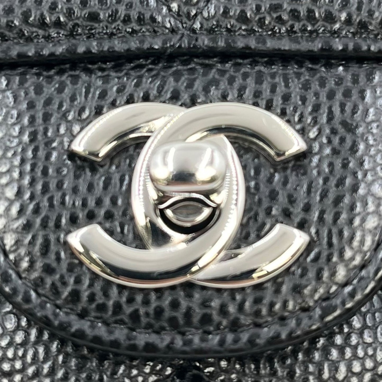 CHANEL_マトラッセ25 ダブルフラップ キャビアスキン_38994