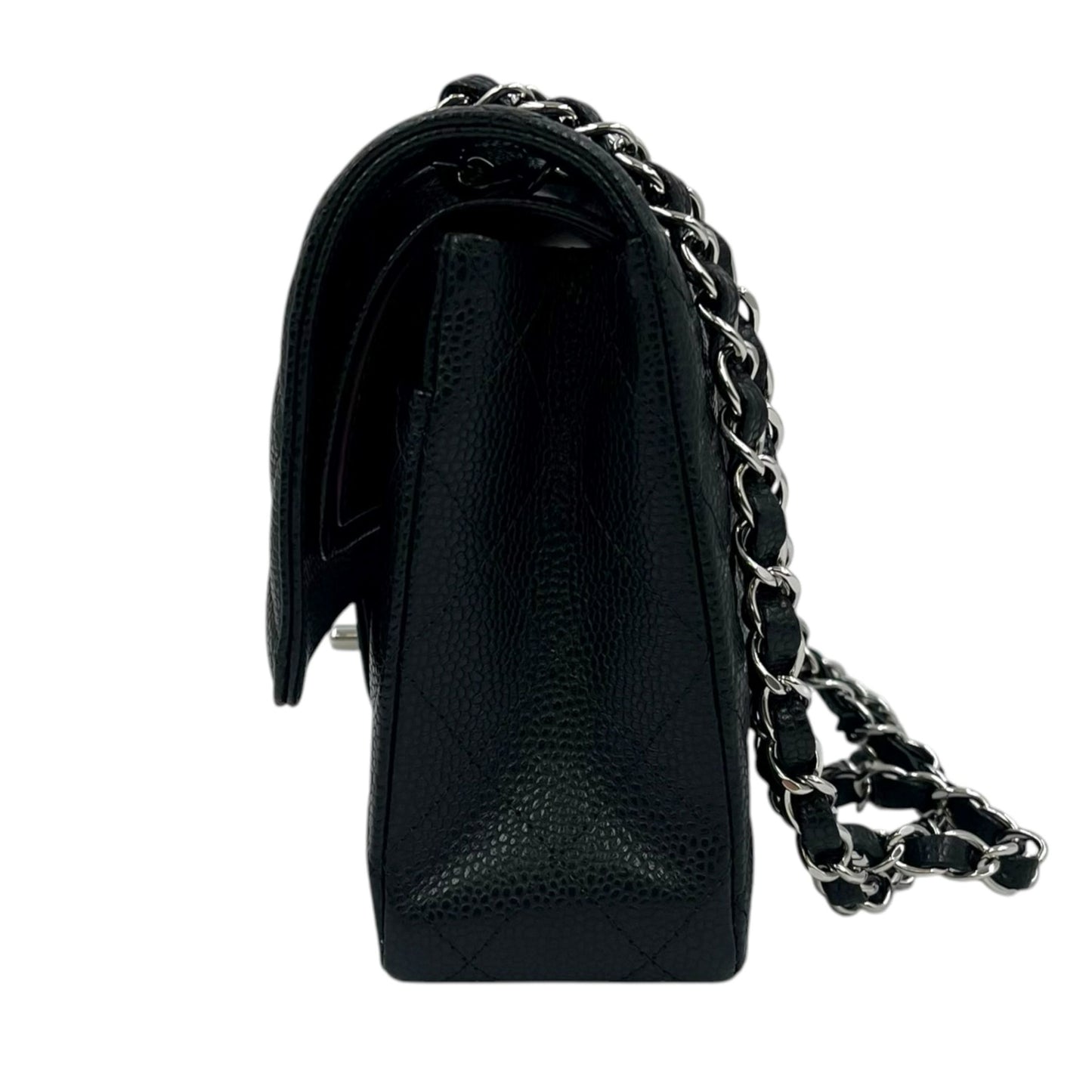 CHANEL_マトラッセ25 ダブルフラップ キャビアスキン_38994