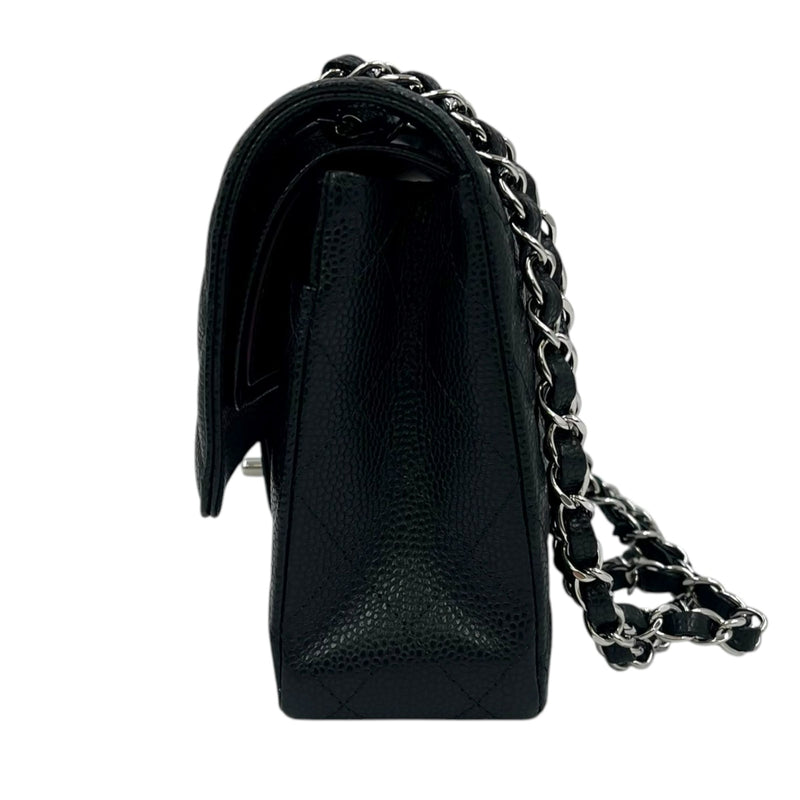 CHANEL_マトラッセ25 ダブルフラップ キャビアスキン_38994