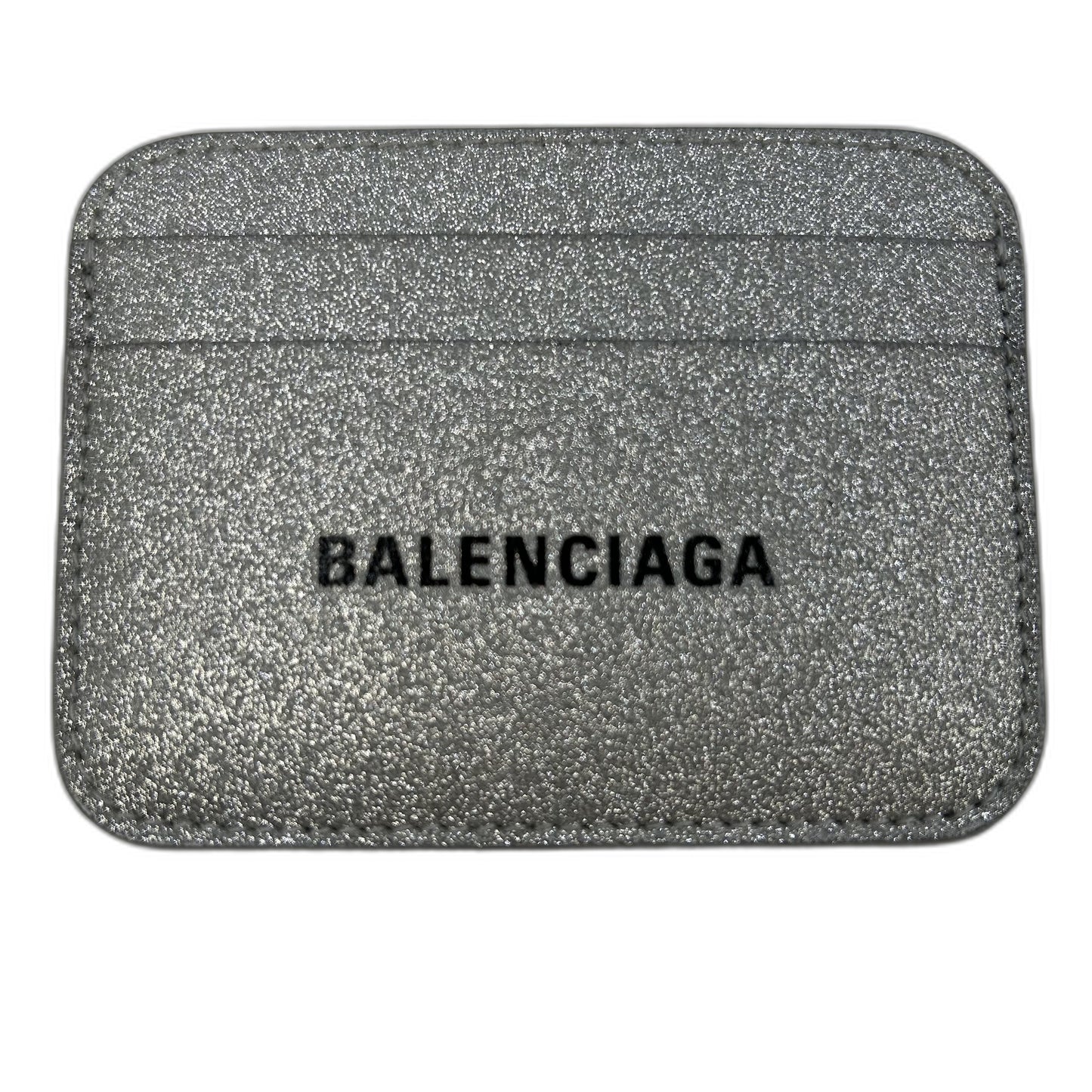 BALENCIAGA Card Case / Silver 593812_39276