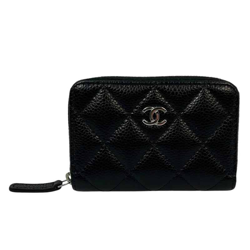 CHANEL キャビアスキン コインケース_39280