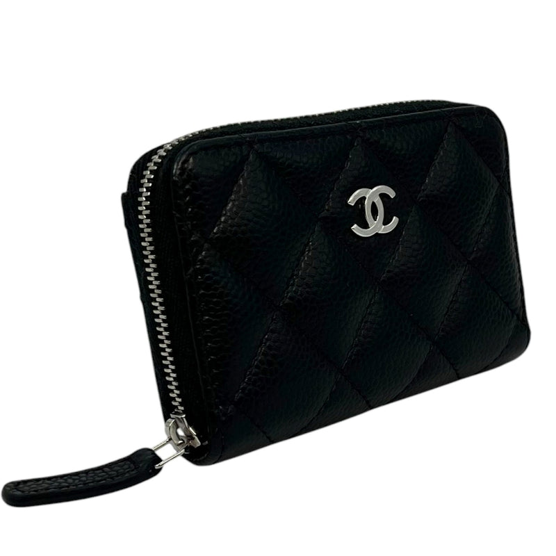 CHANEL キャビアスキン コインケース_39280