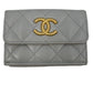 CHANEL キャビア ココマーク 三つ折り財布_39281